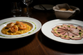 Taller Italiano: Rissoto de camarones al pilpil & vitello tonnato