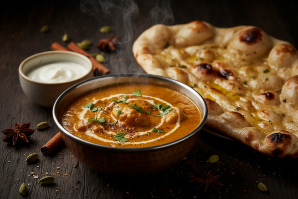 Taller Indio: Butter Chicken & Pan Naan